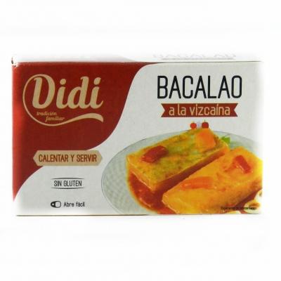 Треска Didi bacalao в соусе с томатами и сладким перцем 120мл