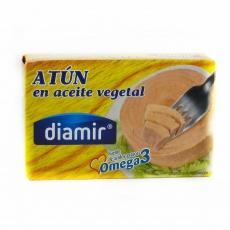 Тунець Diamir atun omega 3 в рослинній олії 216г