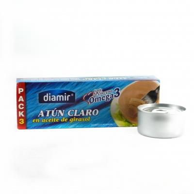 Тунець Diamir atun claro в соняшниковій олії 80г