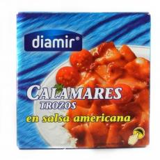 Кальмары Diamir calamares в американском соусе 266г