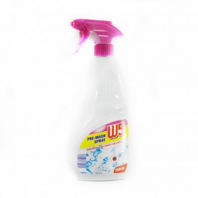 Средство W5 pre wash spray для удаления пятен цветных и белых вещей 750мл