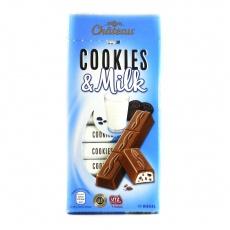 Шоколад Chateau cookies & milk 200г