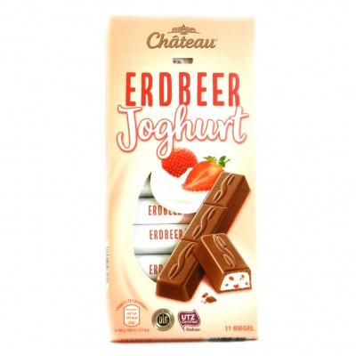 Шоколад Chateau erdbeer joghurt 200г