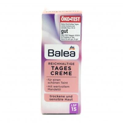 Дневной крем Balea tages creme SPF 15 для чувствительной кожи лица 50 мл