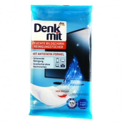 Влажные салфетки Denkmit antistatik formel для чувствительных поверхностей экрана 18шт