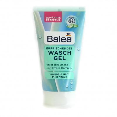 Гель для вмивання Balea wasch gel 10% aloe vera зволоження та свіжість 150мл