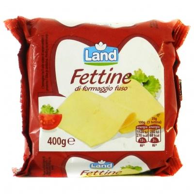 Сир м'який Land di formaggio fuso тостовий 400г
