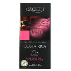 Шоколад черный Cachet Costa Rica 71% какао 100г