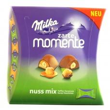 Конфеты Milka momente nuss mix 169 г