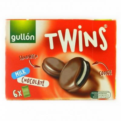 Печиво Gullon twins сендвіч в молочному шоколаді 252г