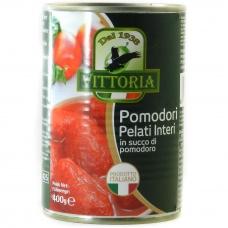 Томати Vittoria Pelati Interi in succo di pomidoro 400г