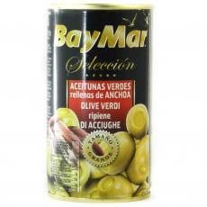 Оливки зеленые BayMar фаршированные анчоусами 350г