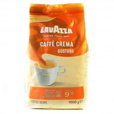 Кава в зернах Lavazza Caffe crema custoso 1кг ✔ Італія