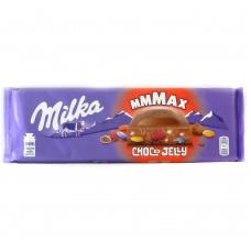 Шоколад Milka choco jelly молочна 300г