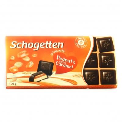 Шоколад Schogetten солена карамель 100г