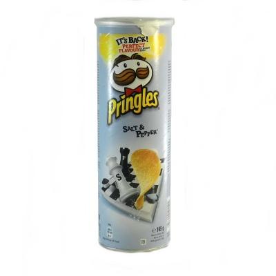 Чіпси Pringles з сіллю та перцем 165г
