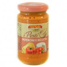 Соус Pesto Delize del Sole с рикоттой и перцем 190г