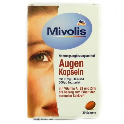 Вітаміни Mivolis Augen kapseln для очей 30шт