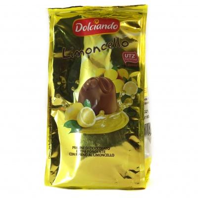 Конфеты шоколадные Dolciando лимонные cacao 72% 100г