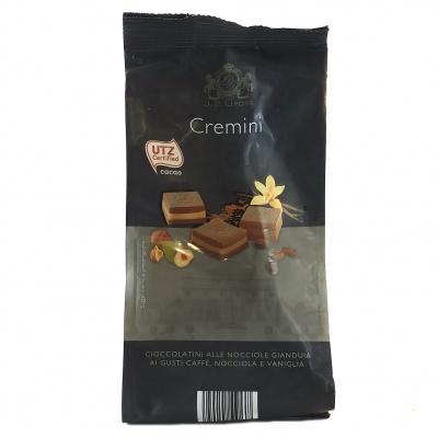 Цукерки шоколадні J.D. Gross Cremini ваніль та горіх 180г