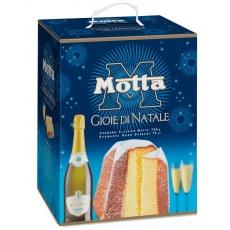 Подарунковий набір Motta шампнське Gran Dessert + панеттон 750г