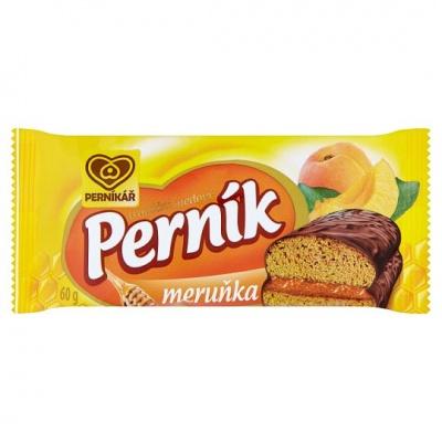 Пряник Pernikar медовий зі смаком абрикосу 60г