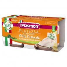 Пюре Plasmon камбала з картоплею від 6міс. без глютену 80г