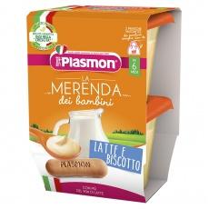 Plasmon детский перекус молоко и печенье к 6 мес. 120г