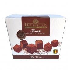 Конфеты шоколадные Delafaille трюфель тирамису 200г