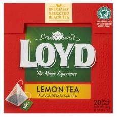 Чай Loyd чорний з лимоном 20 пак.34г