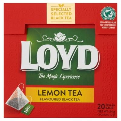 Чай Loyd черный с лимоном 20шт