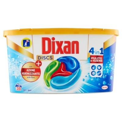 Капсулы Dixan Discs для стирки универсальные 25 шт
