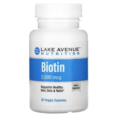 Вітаміни Lake Avenue Nutrition Biotin 30шт
