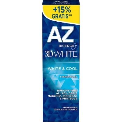 Зубна паста AZ 3D WHITE 3 в 1 відбілювання та свіжість 75 мл