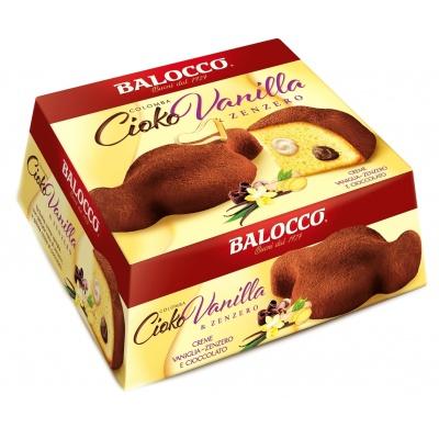 Панеттон Balocco з імбирним та шоколадним кремом 0,75кг