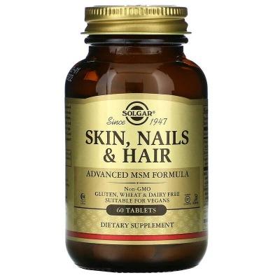 Вітаміни Solgar Skin Nails and Hair 60шт