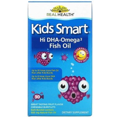 Вітаміни Real Health Kids Smart Omega3 30шт