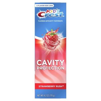 Зубная паста Crest Kids Cavity Protection Strawberry 119г
