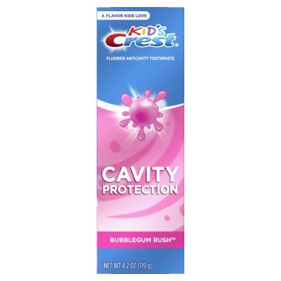 Зубная паста Crest Kids Cavity Protection Bubblegum 119г для детей