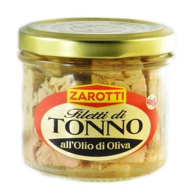 Тунец Zarotti в оливковом масле 110г