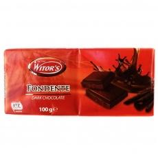 Шоколад Witors черный 50% какао 100г