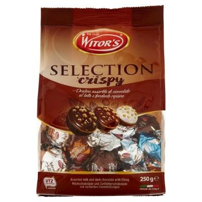 Цукерки шоколадні Witors Selection crispy 250г