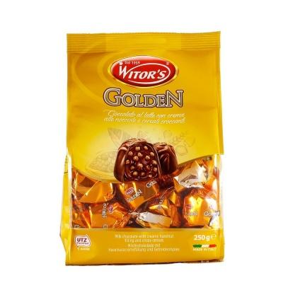 Цукерки шоколадні Witors golden 250г