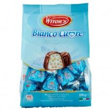 Шоколадні цукерки Witors Bianco Cuore 250гр