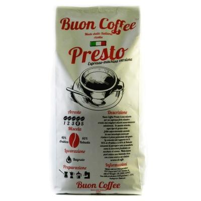 Кава в зернах Buon Coffe Presto 1кг