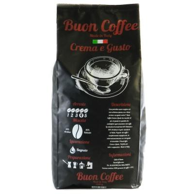 Кофе в зернах Buon Coffe Crema e gusto 1кг