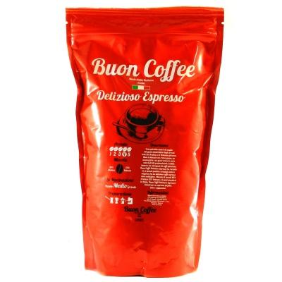 Кофе молотый Buon Coffe Delizioso Espresso 250г
