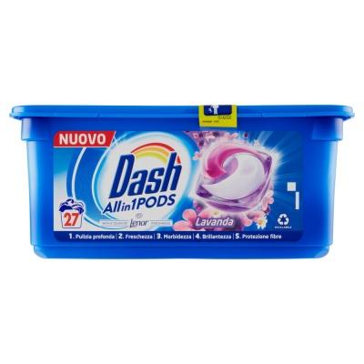 Капсули для прання Dash Lavanda 27шт