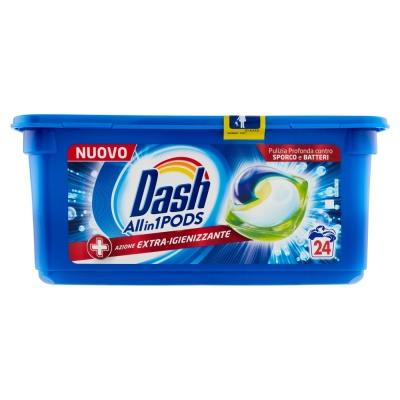 Капсули для прання Dash Extra-Igienizzante 24шт