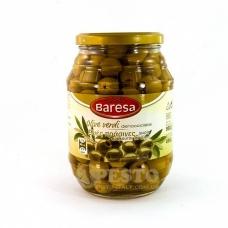 Оливки Baresa зеленые без косточки 950г